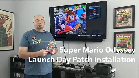 Nintendo Switch Super Mario Odyssey Day One Patch - How Long Does It Take?