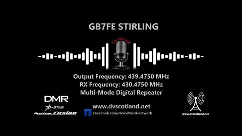 GB7FE - STIRLING CENTRAL SCOTLAND