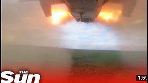 #Russia #Ukraine Russian helicopters 'shoot down' Ukrainian weapons plane