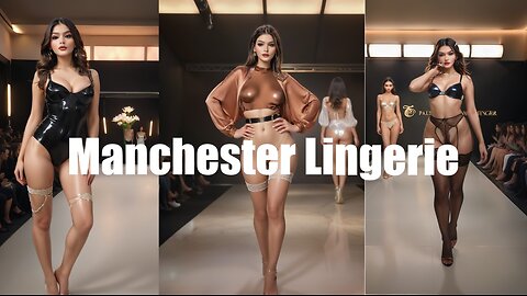 A.i. Manchester London lingerie Models : Fashion Show #fashion #show