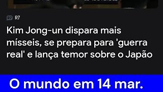 O MUNDO em 14 de março 2023 #shorts #economia #noticias