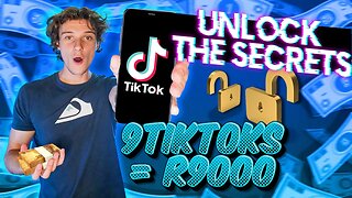 Unleashing the Secrets: How I Earned R9K from Just 9 Short TikTok Videos