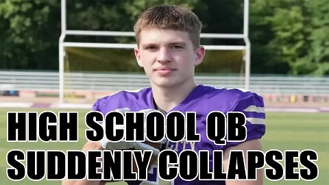 High School Football QB SUDDENLY COLLAPSES! Suffers DEVASTATING Brain Bleed! The prognosis is GRIM!