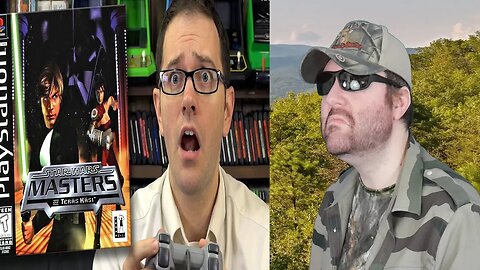 Star Wars: Masters Of Teras Kasi (PS1) - Angry Video Game Nerd (AVGN) - Reaction! (BBT)