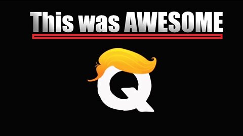 Situation Update with "Q" The Plan To Save The World! "This was AWESOME!"