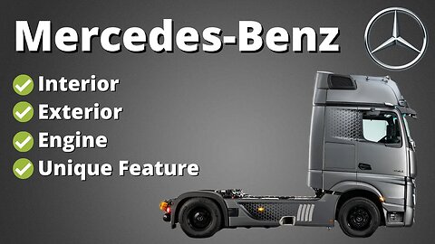 The NEW Mercedes-Benz Actros Truck - A German Masterpiece