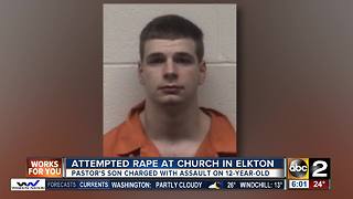 Attempted rape at church in Elkton