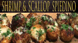 How to make Carrabba's Spiedino Di Mare at HOME | Shrimp and Scallop Spiedino
