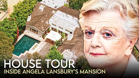 Angela Lansbury | House Tour | $4 Million Brentwood Mansion & More