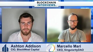 Marcello Mari, CEO of SingularityDAO | Blockchain Interviews