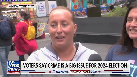 In Democrat-Run New York City, Voters Say Crime Is “On Their Mind,” They “Feel Less Comfortable”