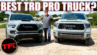 Toyota Tacoma vs. Tundra Muddy Smackdown: I Find Out Which TRD Pro Truck Is the Best Off-Road!