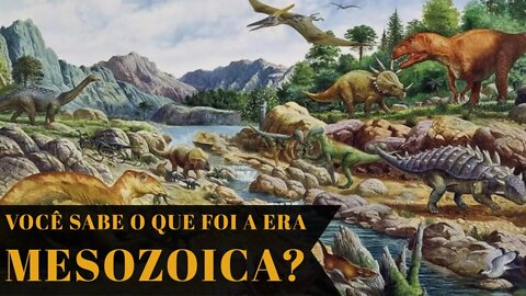 VOCÊ SABE O QUE FOI O EON FANEROZOICO? MESOZOICO