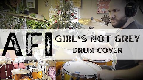 AFI - Girl's Not Grey - Drum Cover by Levi Howard
