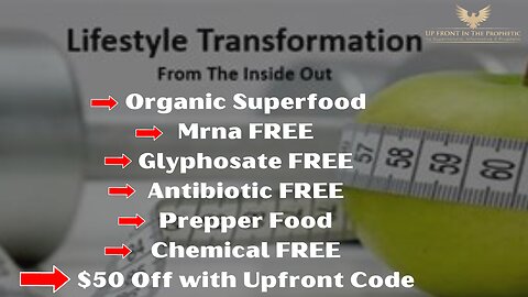 Lifestyle Superfood Transformation: Gift Upfront $50 off ~ Purium Ian Ferrar