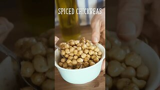 Quick & Deliciously Spiced Chickpea Recipe! #shorts #recipe