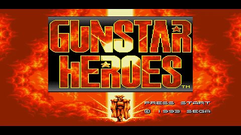 Sunday Longplay - Gunstar Heroes (Sega Genesis) - Expert Mode