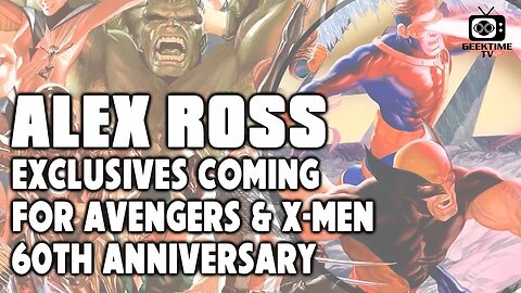 Alex Ross Exclusives Coming For Avengers & X-Men 60th Anniversary