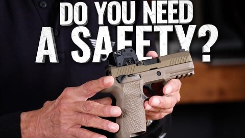 Do you need a safety on a P320? Massad Ayoob gives the pros and cons of safeties. Critical Mas 58