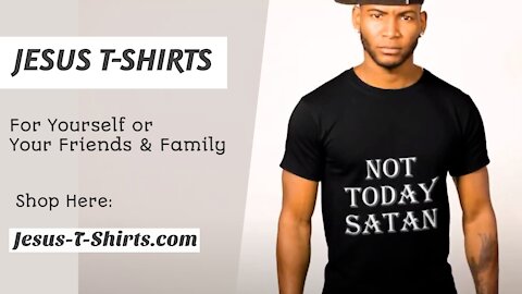 Not Today Satan - Don't Give Up T-Shirts by Jesus T-Shirts