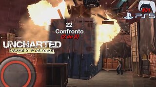 Confronto (Cap. 22 - 2 de 3) Uncharted: Drake's Fortune (#30) (Showdown) - no PlayStation 5