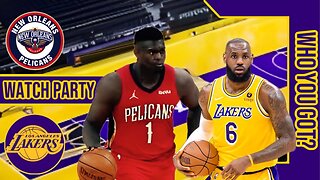 New Orleans Pelicans vs LA Lakers | Live watch party | NBA 2023 In-Season Tournament