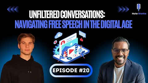 Navigating Free Speech in The Digital Age With Christopher Balkaran - Nate Wenke Podcast Ep. 20
