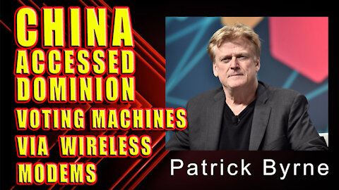 BREAKING: CHINA (CCP) ACCESSED DOMINION VOTING MACHINES VIA WIRELESS MODEMS