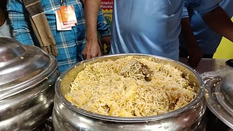 Delicious Mutton Biryani at Kolkata, India