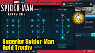 Marvel's Spider-Man Remastered PS5 - Superior Spider-Man Trophy Guide (Unlock all Skills)