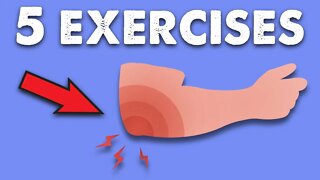 FIX Tendonitis - 5 Exercises | Heal and Prevent Elbow Pain