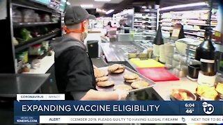 Vaccine eligibility expands in San Diego County