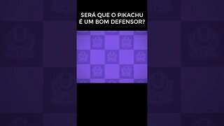 SERÁ QUE O PIKACHU É UM BOM DEFENSOR? 😉😉POKÉMON UNITE #shorts