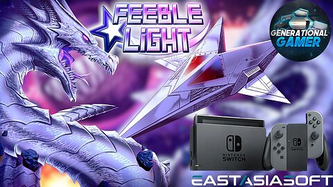 Feeble Light: A Randomized Shoot'em Up on Nintendo Switch (GamePlay)