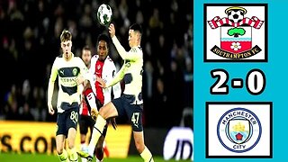 Southampton Vs Manchester City 2 - 0 Highlight 2023