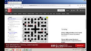 Globe and Mail Quick Clue Crossword , Jan. 27, 2024