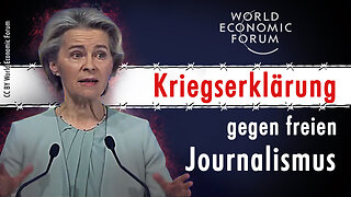 WEF 2024: Kriegserklärung gegen freien Journalismus@kla.tv🙈🐑🐑🐑 COV ID1984