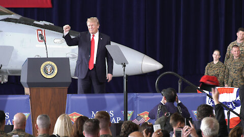 President Trump at MCAS Miramar, March 13, 2018, Full Version