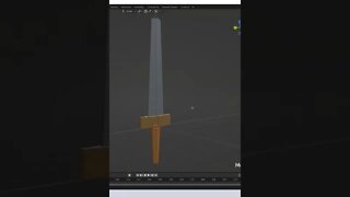 Blender Low Poly Sword
