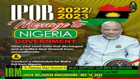 Join Mazi Jonathan & Nwa Ada Marien On An Exclusive Religious Discussions | Dec 10, 2022