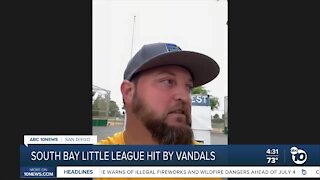 South Bay Little League hit by vandals