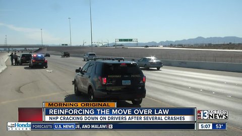 NHP cracking down on Move Over Law