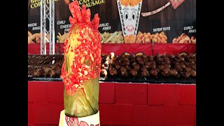 WOULD YOU? Flamin' Hot Cheetos Pickle is new to the Arizona State Fair - ABC15 Digital
