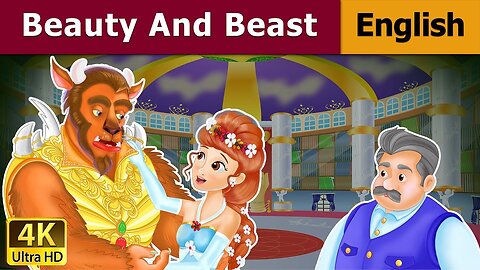 Beauty and the Beast in English | Story @kidsfun