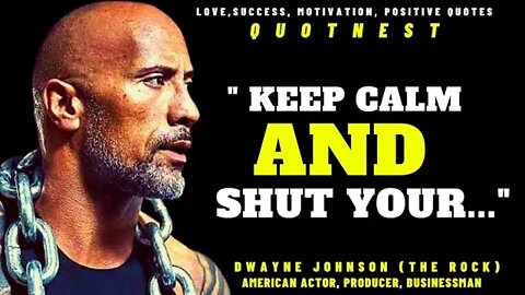 Best Quotes By DWAYNE JOHNSON | #quotes #kuotes #drivingfails #dwaynejohnson #therock #rock #kuotes