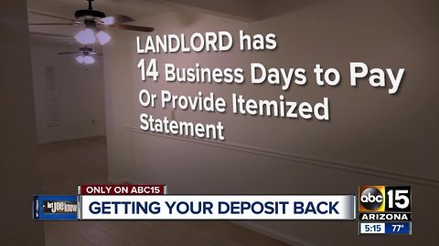 When can a landlord keep your deposit? Here's how to get your deposit back