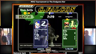 MVG Tournament: Samurai Jack (Marth) vs. GG7 (C. Falcon)