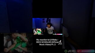 My reaction to Lil Mabu - RICH SCHOLAR (Official Music Video) Pt. 2