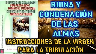 RUINA Y CONDENACIÓN DE LAS ALMAS - INSTRUCCIONES DE LA VIRGEN PARA LA TRIBULACIÓN