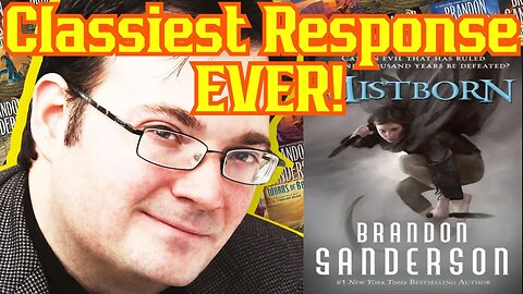 After The Wrap's Hit Piece Brandon Sanderson Responds... | Mistborn Author Brandon Sanderson Fantasy